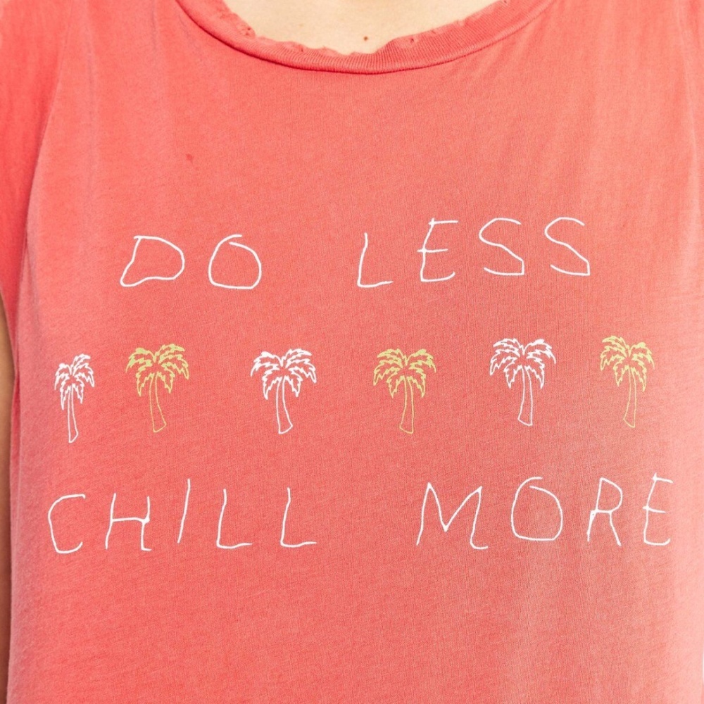Chill More Do Less Tank Top - Picture 2 of 4
